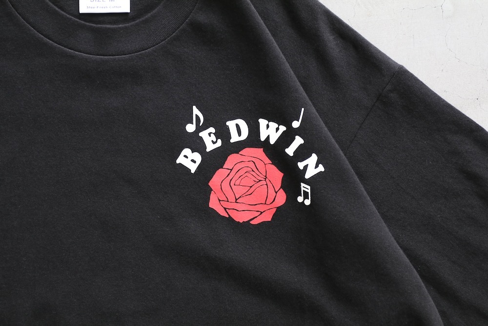 BEDWIN & THE HEARTBREAKERS�ʥ٥ɥ����󥢥�ɥ��ϡ��ȥ֥쥤��������"S/S PRINTED TEE "NICHOLSON""