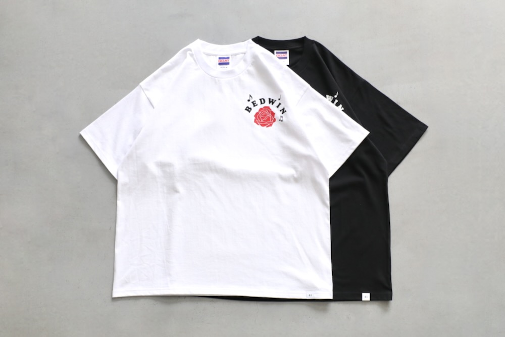 BEDWIN & THE HEARTBREAKERS�ʥ٥ɥ����󥢥�ɥ��ϡ��ȥ֥쥤��������"S/S PRINTED TEE "NICHOLSON""