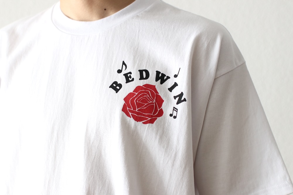 BEDWIN & THE HEARTBREAKERS�ʥ٥ɥ����󥢥�ɥ��ϡ��ȥ֥쥤��������"S/S PRINTED TEE "NICHOLSON""