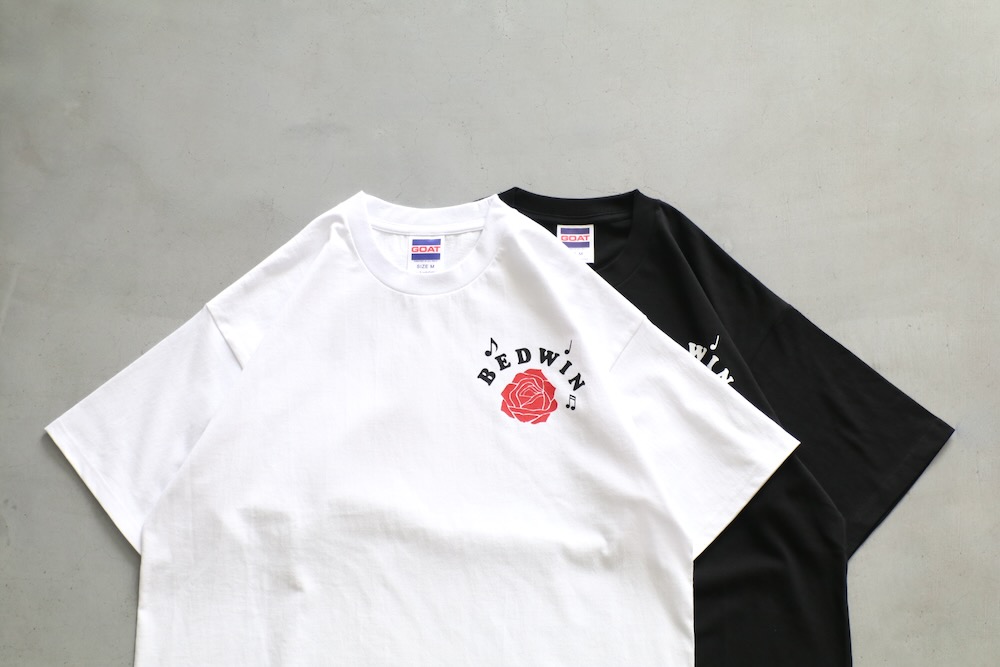 BEDWIN & THE HEARTBREAKERS�ʥ٥ɥ����󥢥�ɥ��ϡ��ȥ֥쥤��������"S/S PRINTED TEE "NICHOLSON""