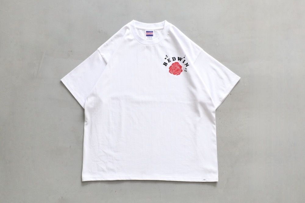 BEDWIN & THE HEARTBREAKERS�ʥ٥ɥ����󥢥�ɥ��ϡ��ȥ֥쥤��������"S/S PRINTED TEE "NICHOLSON""