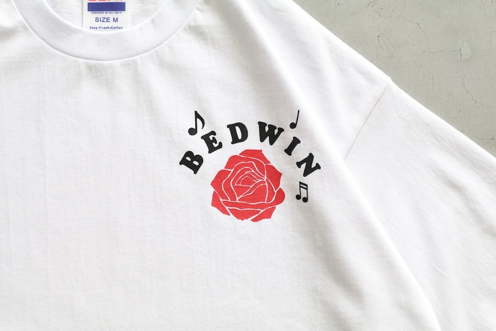 BEDWIN & THE HEARTBREAKERS�ʥ٥ɥ����󥢥�ɥ��ϡ��ȥ֥쥤��������"S/S PRINTED TEE "NICHOLSON""