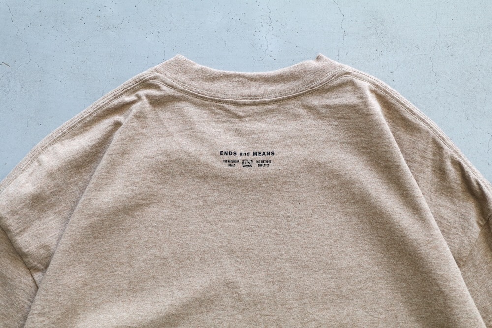 ENDS AND MEANS  (ɥɥߡ ) "FACE Tee"