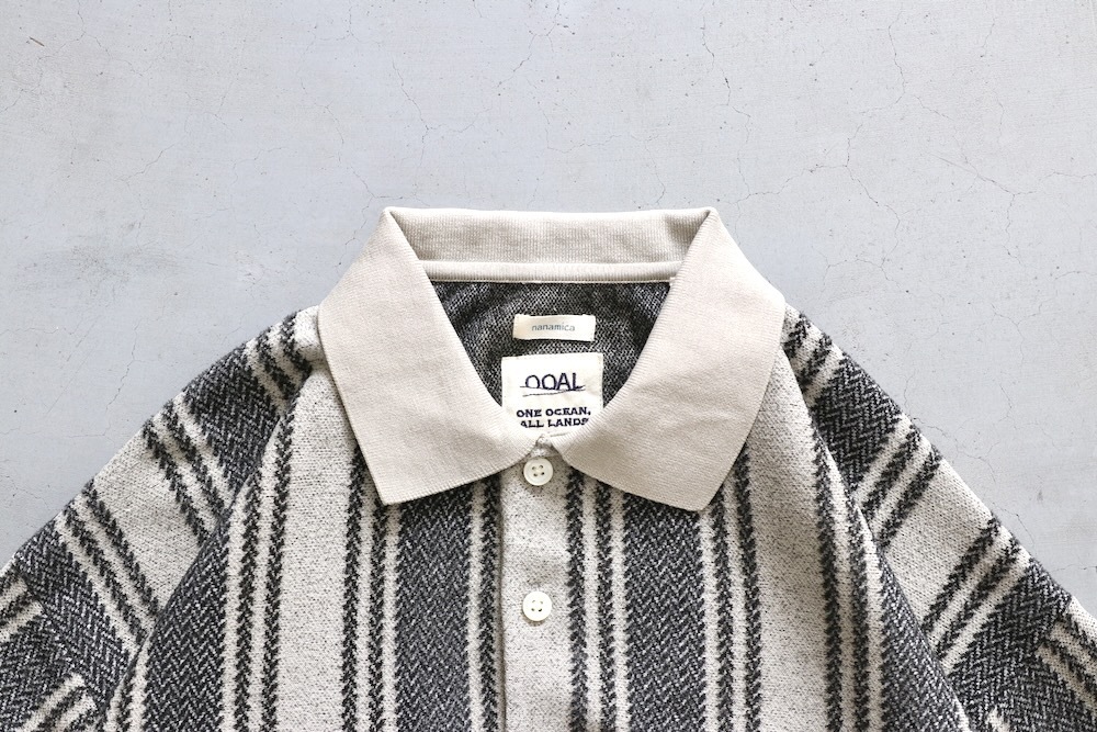 nanamica(�ʥʥߥ�) "Knit Polo Sweater"