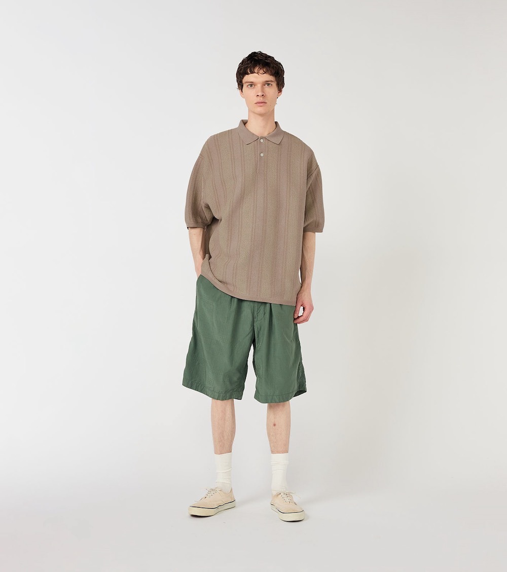 nanamica(�ʥʥߥ�) "Knit Polo Sweater"
