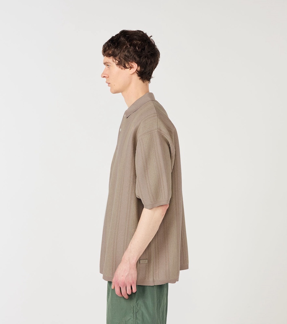 nanamica(�ʥʥߥ�) "Knit Polo Sweater"