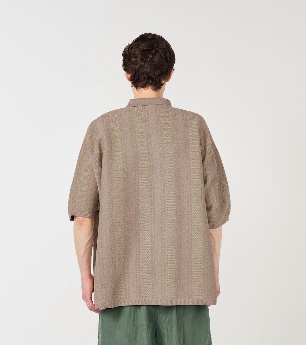 nanamica(�ʥʥߥ�) "Knit Polo Sweater"