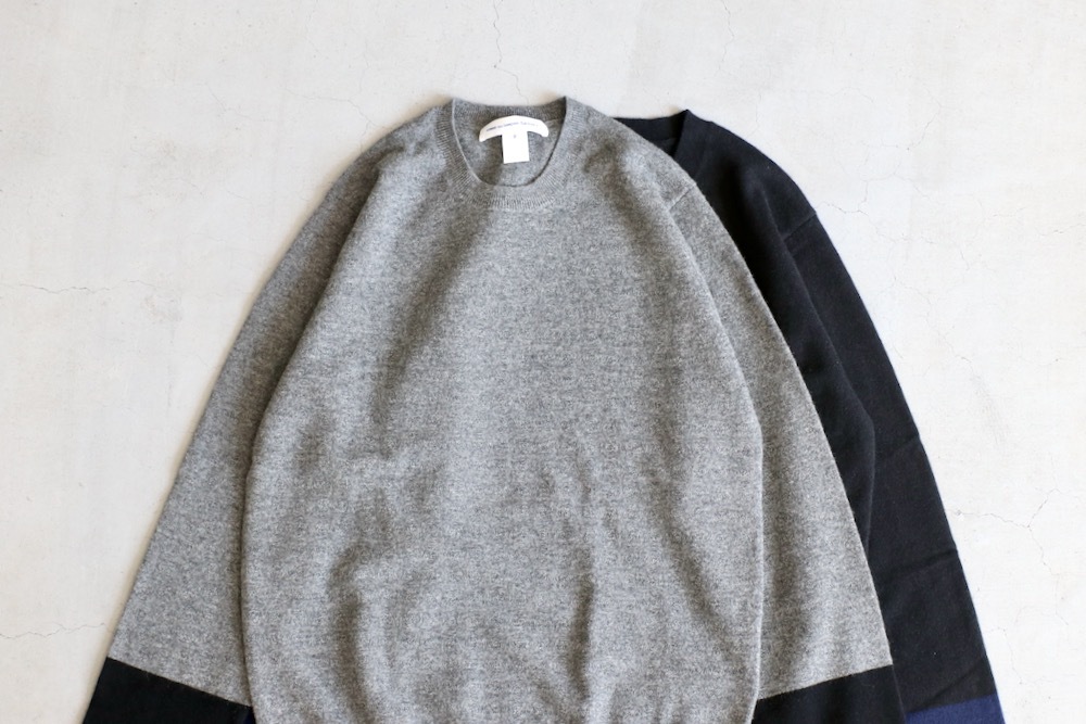 comme des garcons shirt コットンニット M COMME des GARCONS SHIRT（コムデギャルソンシャツ）｜guji