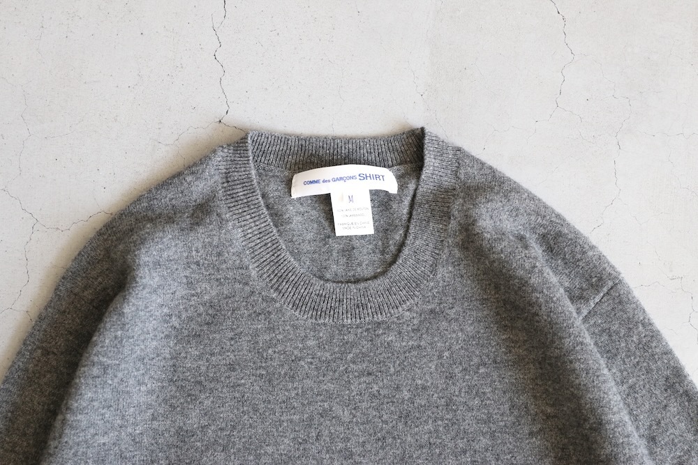 comme des garcons shirt コットンニット M COMME des GARCONS SHIRT(コム デ ギャルソン シャツ) 