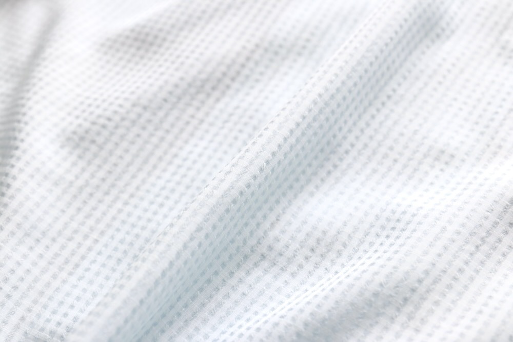SEVEN BY SEVEN (���֥�Х����֥�) "SHEER OPEN COLLAR SHIRTS��L/S ��Gingham Check Indian fabric��"