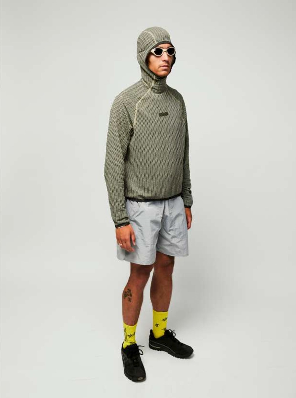 RAYON VERT(�졼��� �С���) "STARGATE LIGHTWEIGHT ALL-SEASON KNIT HOODIE"