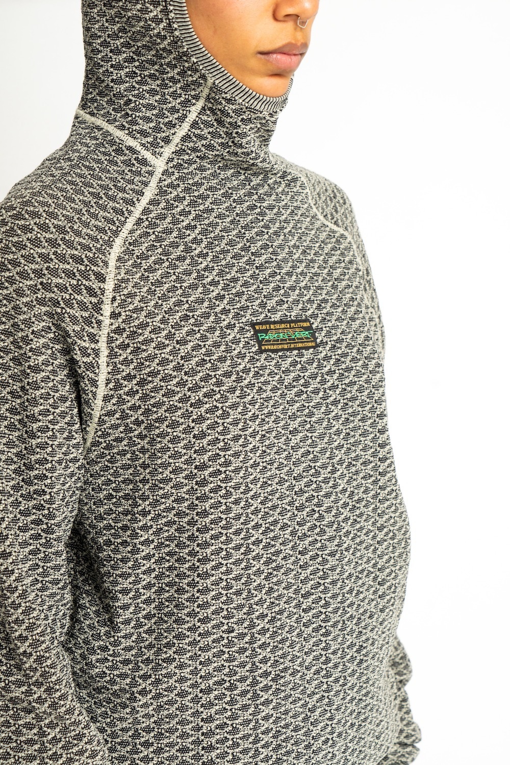 RAYON VERT(�졼��� �С���) "STARGATE LIGHTWEIGHT ALL-SEASON KNIT HOODIE"