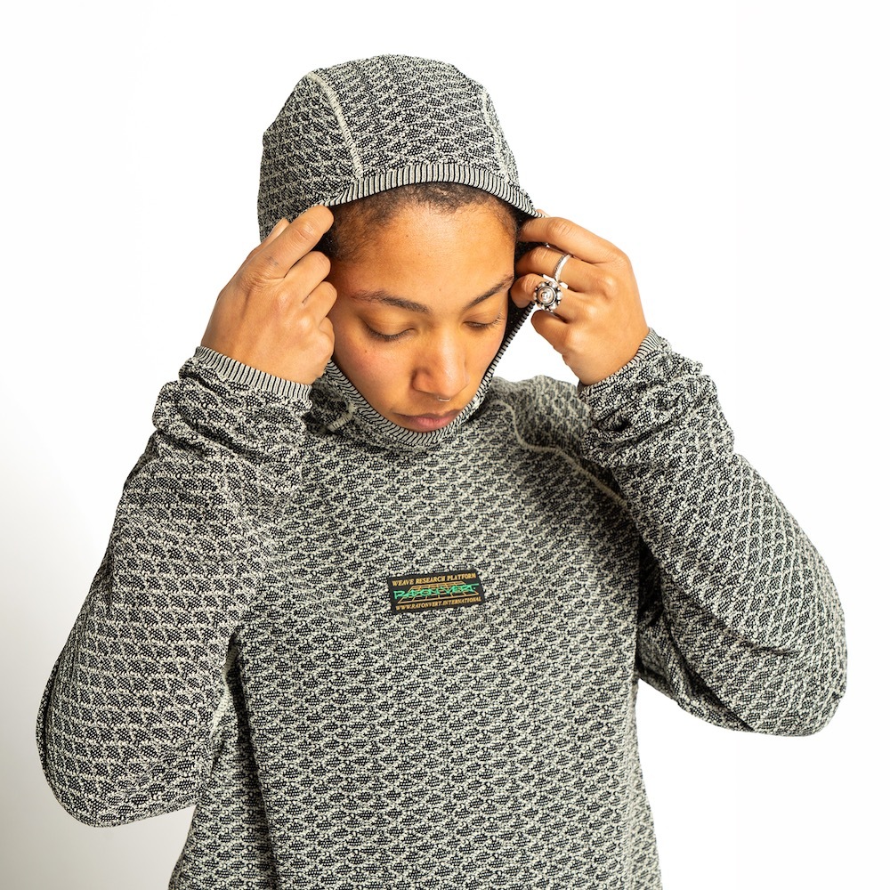 RAYON VERT(�졼��� �С���) "STARGATE LIGHTWEIGHT ALL-SEASON KNIT HOODIE"