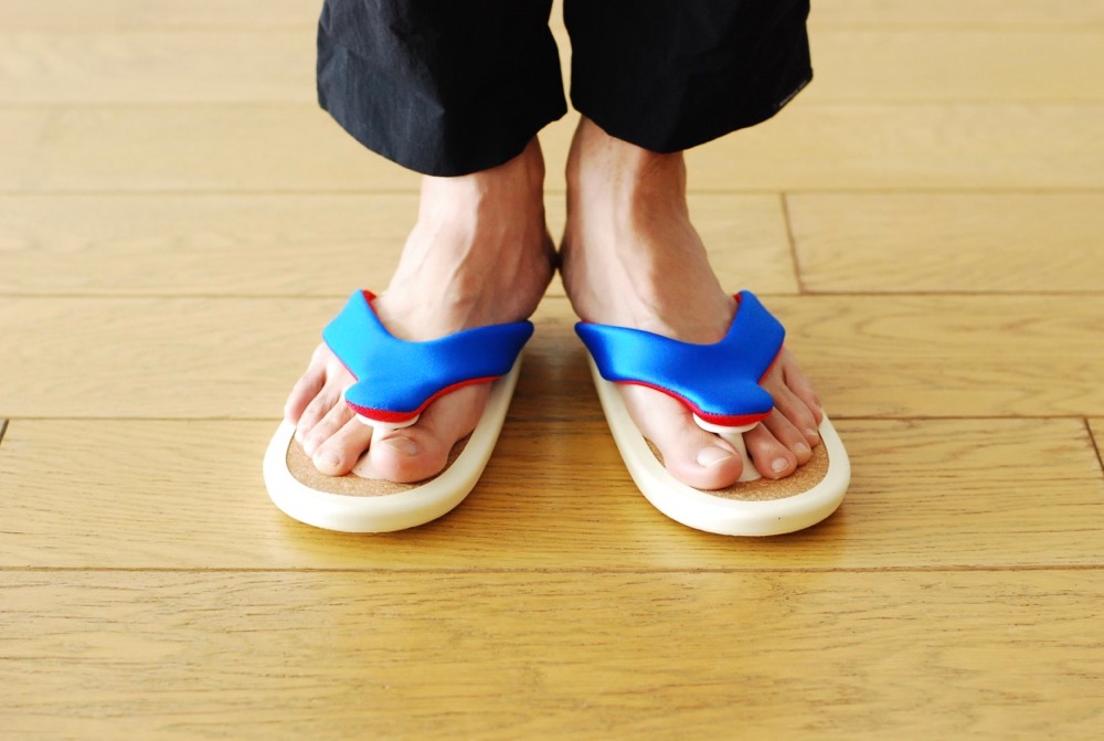 OJOJO NAITO(祸 ʥȡ)"BEACH SANDAL - Tricolor "