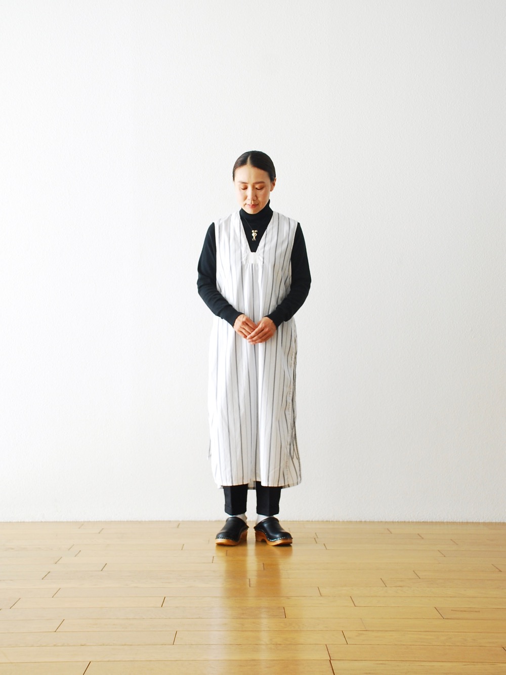 itten.(���åƥ�) ��itten 11 H vest long - Multi Stripe-��