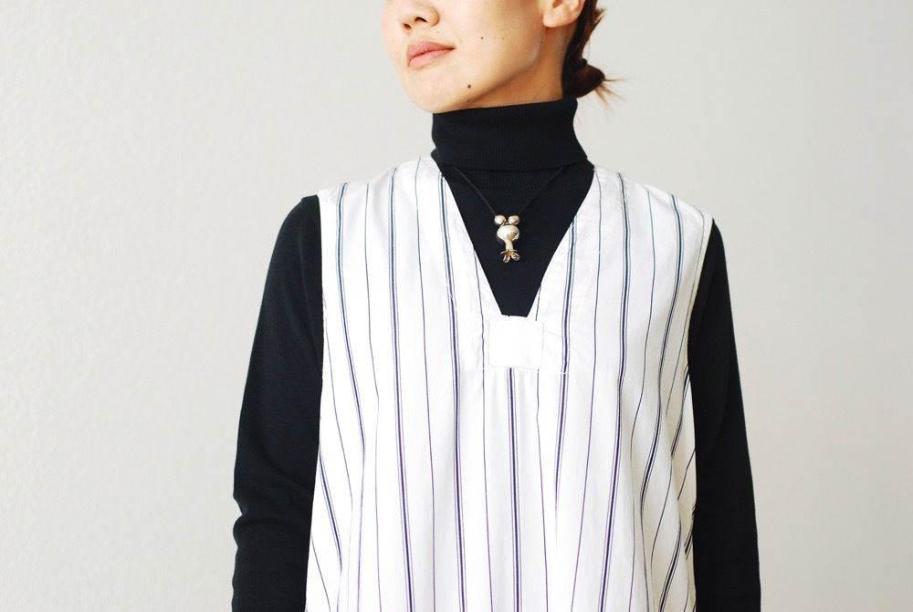 itten.(���åƥ�) ��itten 11 H vest long - Multi Stripe-��