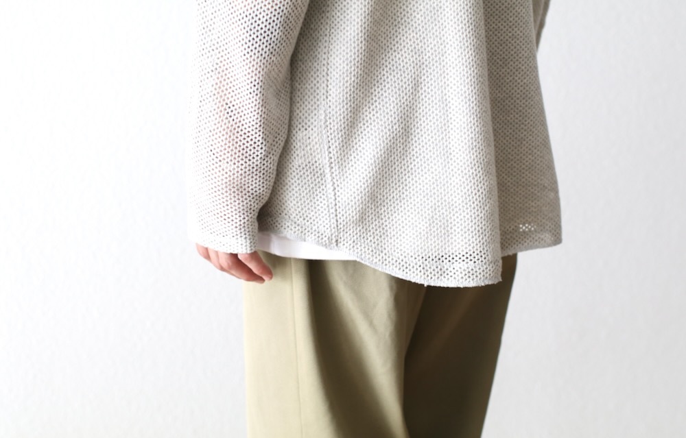 SEVEN BY SEVEN (���֥�Х����֥�) "FOOTBALL KNIT TEE��L/S ��Cotton mesh��"