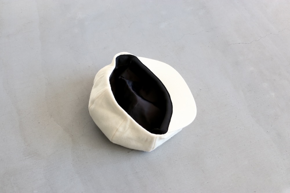 KIJIMA TAKAYUKI( 業) "WOOL MELTON CASQUETTE"