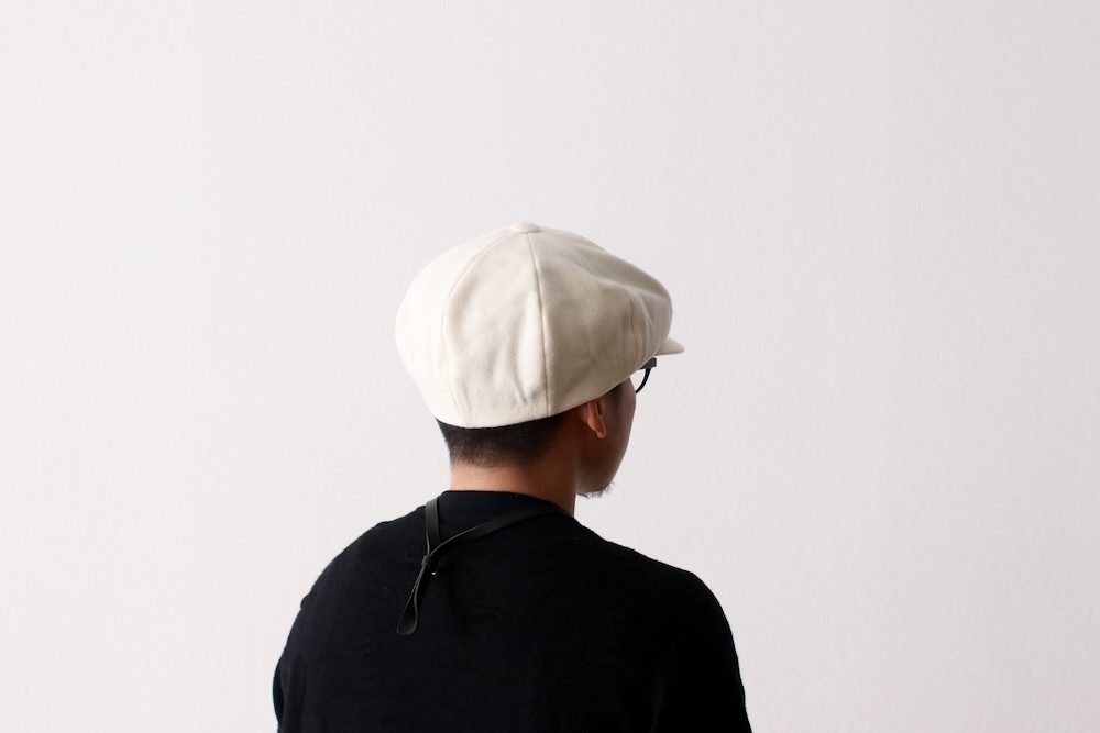 KIJIMA TAKAYUKI( 業) "WOOL MELTON CASQUETTE"