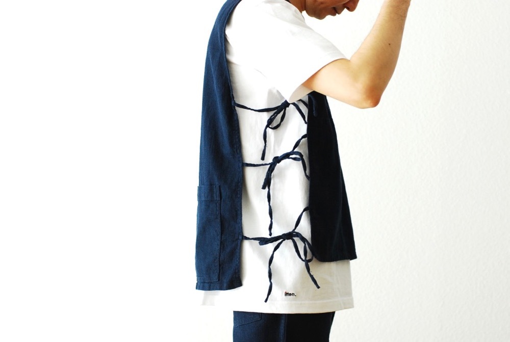 itten.(���åƥ�) "itten 11 H vest -Cotton Linen-"