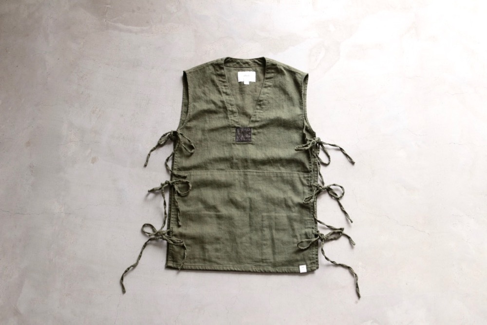 itten.(���åƥ�) "itten 11 H vest -Cotton Linen-"
