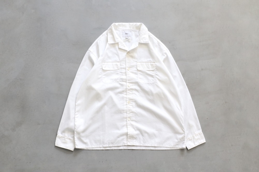 ��unisex��itten.(���åƥ�) "itten 6180 open collar L/S shirts -MicroOxford-"