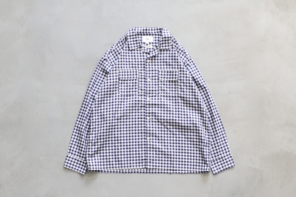 ��unisex��itten.(���åƥ�) "itten 6180 open collar L/S shirts -MicroOxford-"
