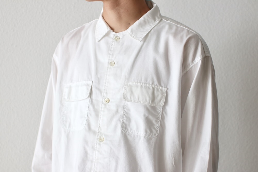 ��unisex��itten.(���åƥ�) "itten 6180 open collar L/S shirts -MicroOxford-"