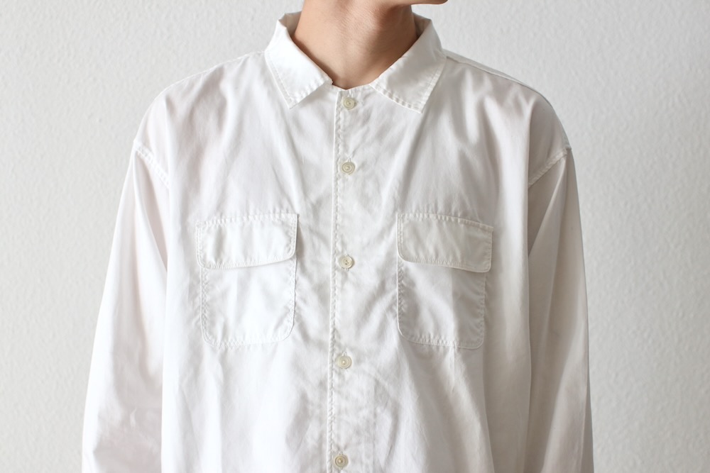 ��unisex��itten.(���åƥ�) "itten 6180 open collar L/S shirts -MicroOxford-"