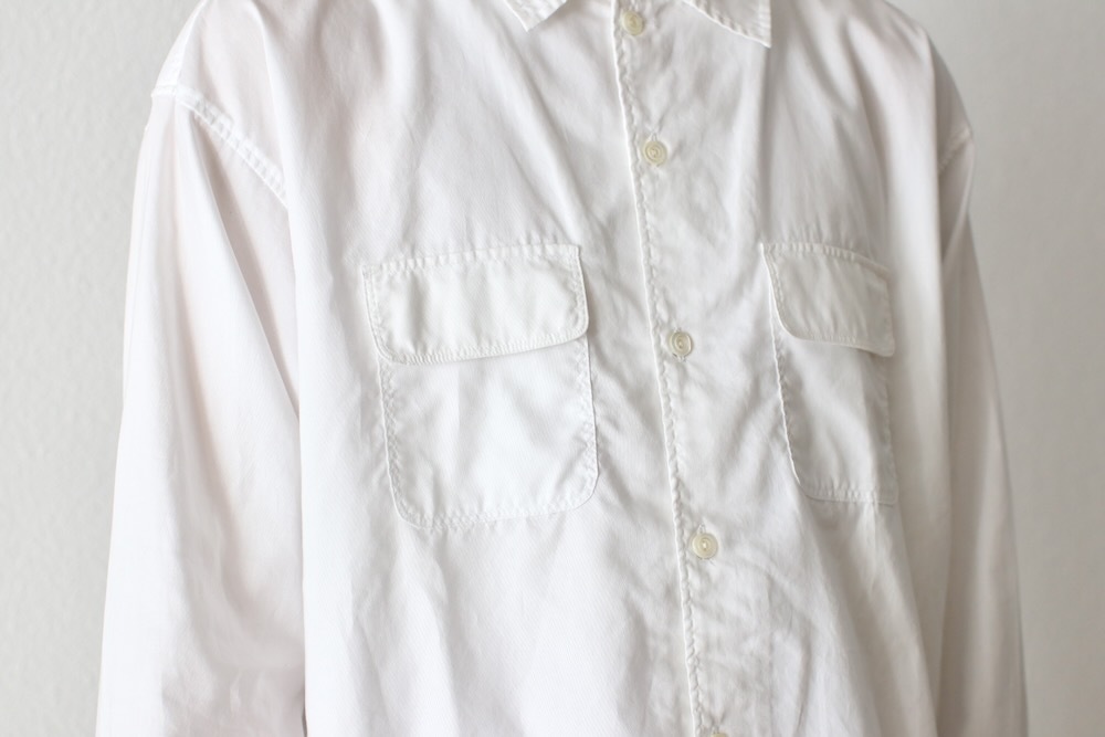 ��unisex��itten.(���åƥ�) "itten 6180 open collar L/S shirts -MicroOxford-"