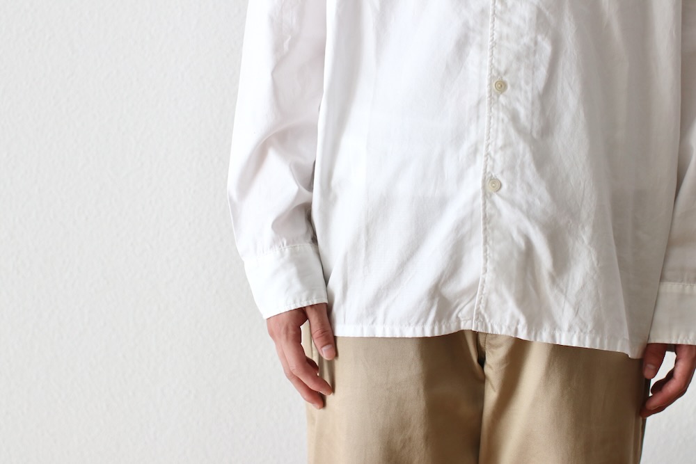 ��unisex��itten.(���åƥ�) "itten 6180 open collar L/S shirts -MicroOxford-"