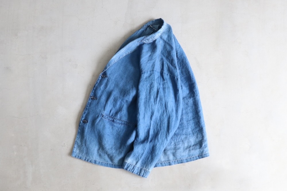 Porter Classic(ݡ饷å) "INDIGO LINEN WIDE JACKET"