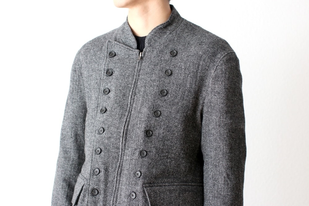 Engineered Garments (���󥸥˥����ɥ�������) "Chelsea Jacket - Poly Wool Herringbone"