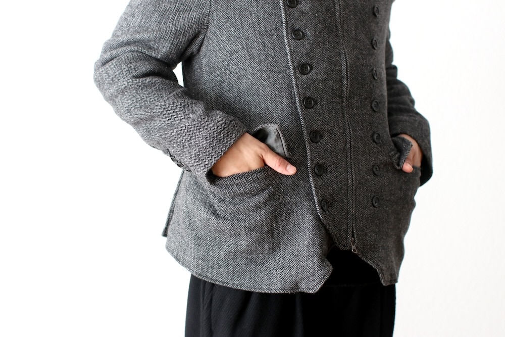 Engineered Garments (���󥸥˥����ɥ�������) "Chelsea Jacket - Poly Wool Herringbone"