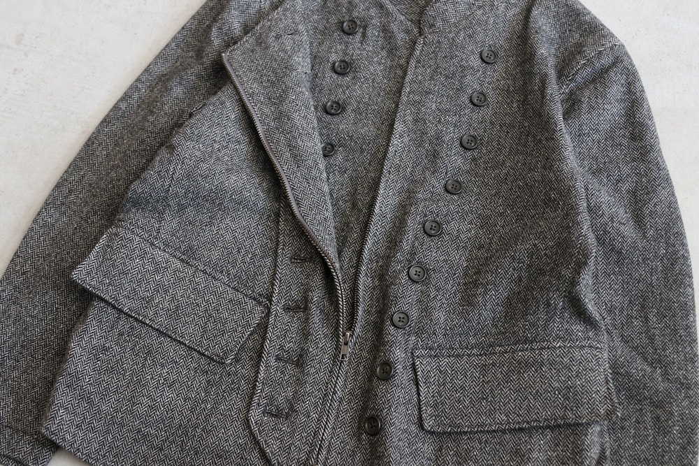Engineered Garments (���󥸥˥����ɥ�������) "Chelsea Jacket - Poly Wool Herringbone"