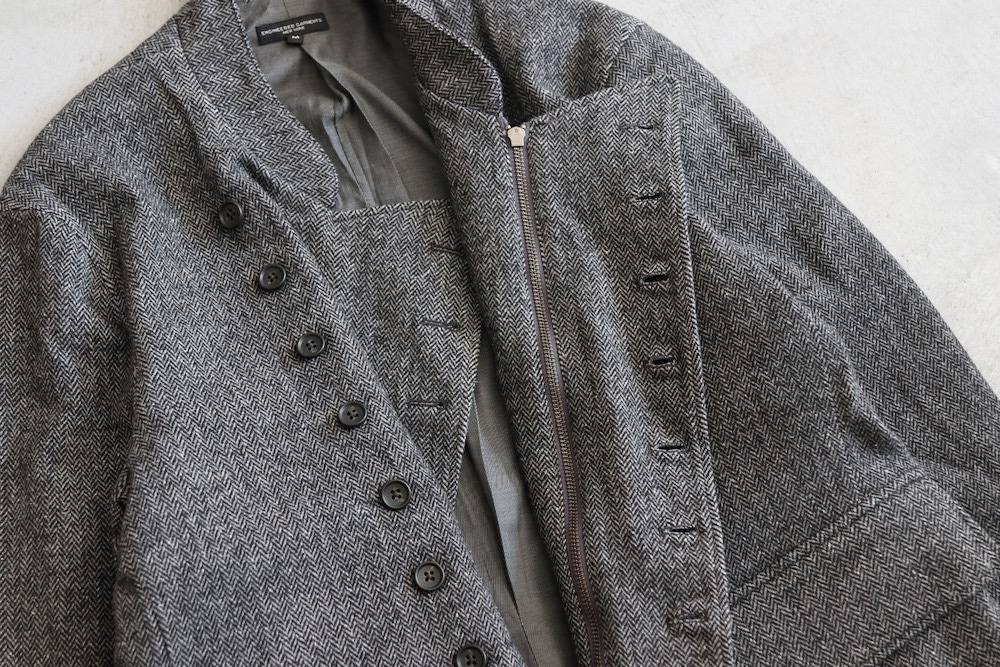 Engineered Garments (���󥸥˥����ɥ�������) "Chelsea Jacket - Poly Wool Herringbone"