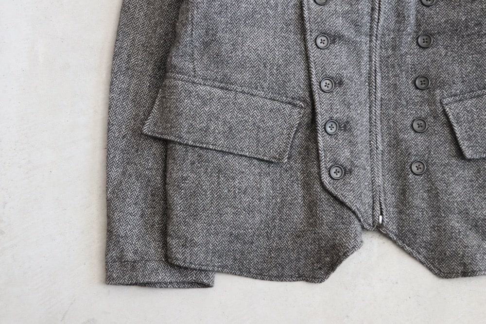 Engineered Garments (���󥸥˥����ɥ�������) "Chelsea Jacket - Poly Wool Herringbone"