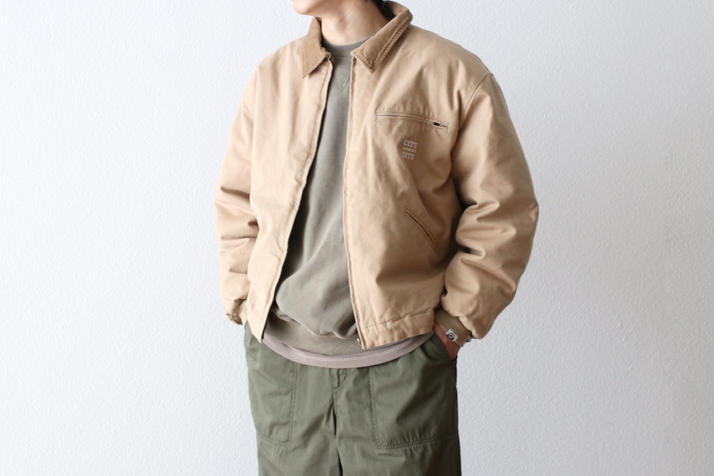 [20% > 30%OFF] CITY COUNTRY CITY (���ƥ��� ����ȥ꡼ ���ƥ���) "CANVAS ZIP UP JACKET"