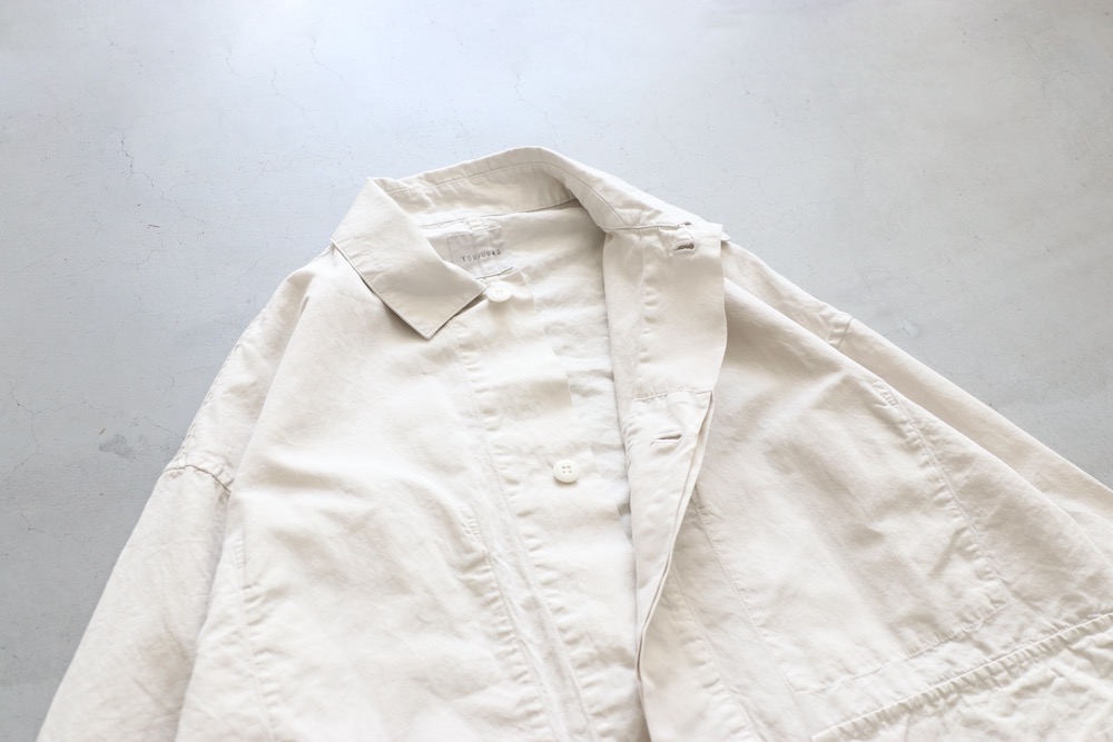 WOMEN'STOUJOURSʥȥ塼ˡCoverall Jacket - GARMENT DYE COTTON*RAYON TWILL CLOTH"