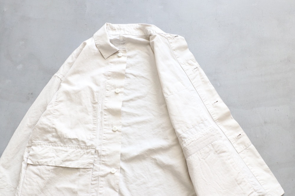 WOMEN'STOUJOURSʥȥ塼ˡCoverall Jacket - GARMENT DYE COTTON*RAYON TWILL CLOTH"