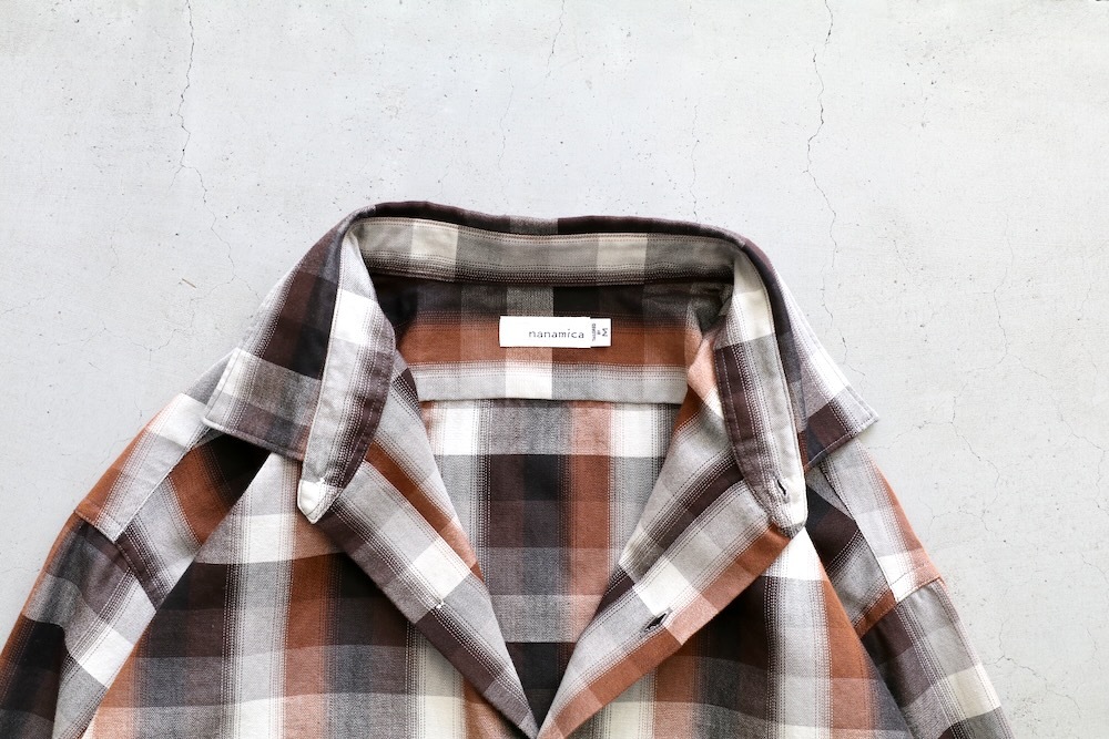 nanamica(�ʥʥߥ�) "Regular Collar Wind Shirt"