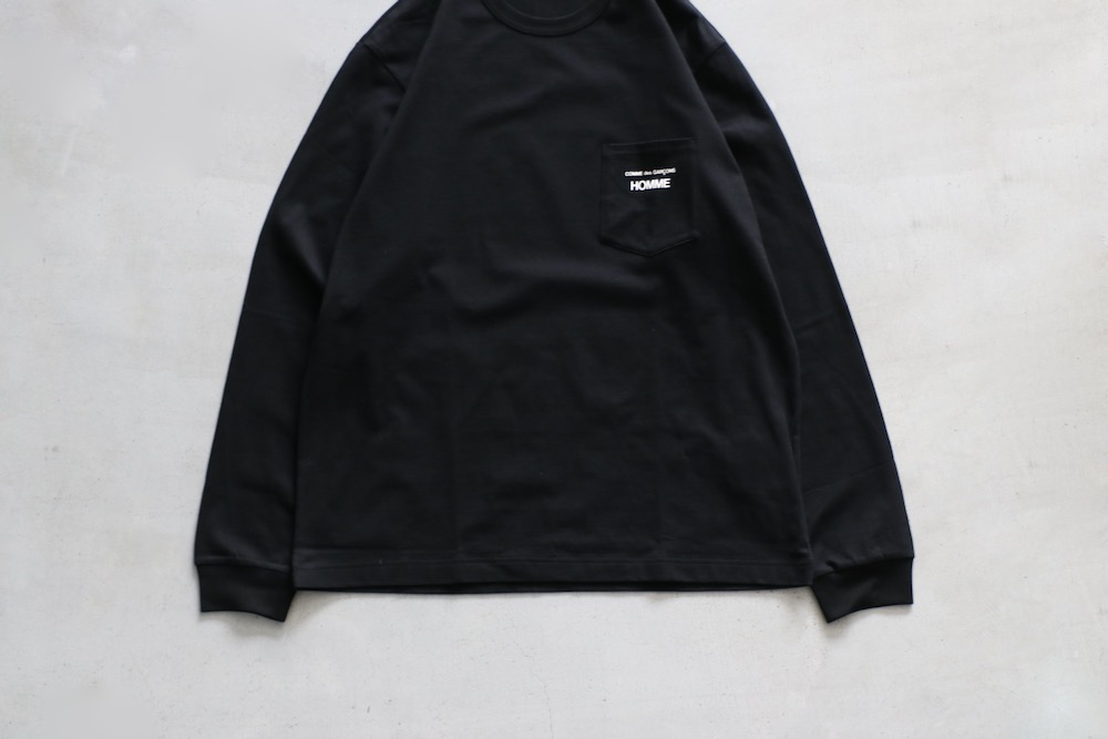 COMME des GARCONS HOMME(  륽󡦥) "ŷʥץ LOGO L/S TEE HP-102-051"