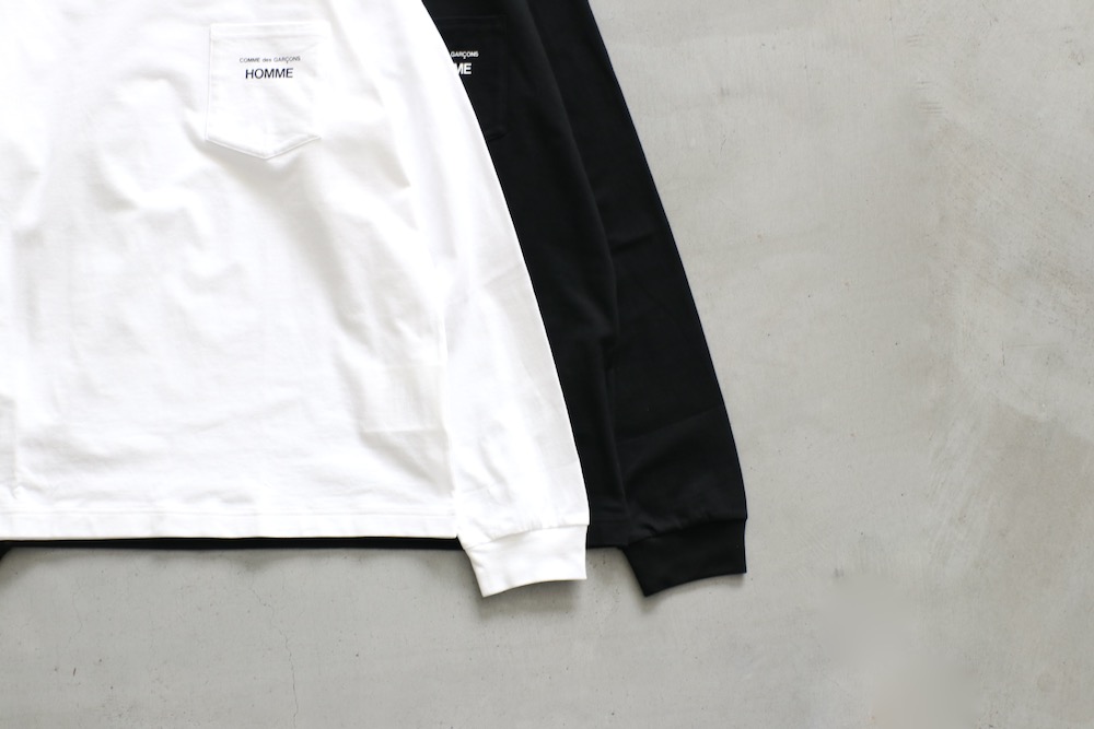 COMME des GARCONS HOMME(  륽󡦥) "ŷʥץ LOGO L/S TEE HP-102-051"