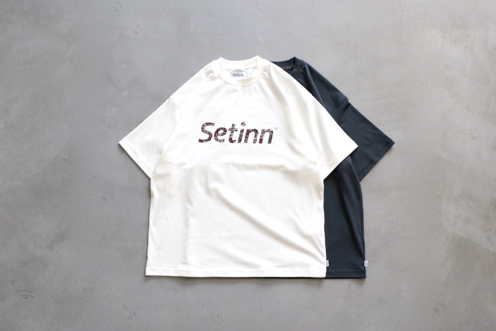 Setinn(åƥ) "Script Logo Tee"