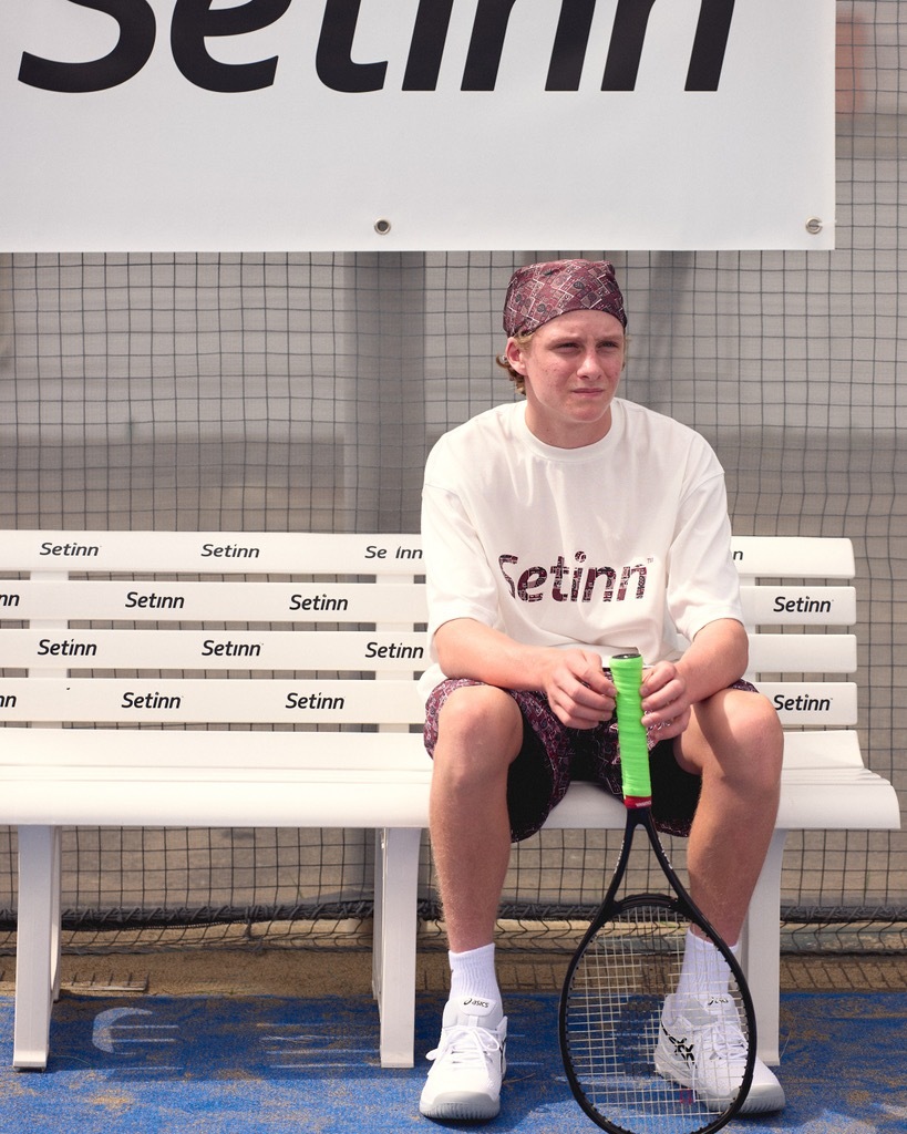 Setinn(åƥ) "Script Logo Tee"