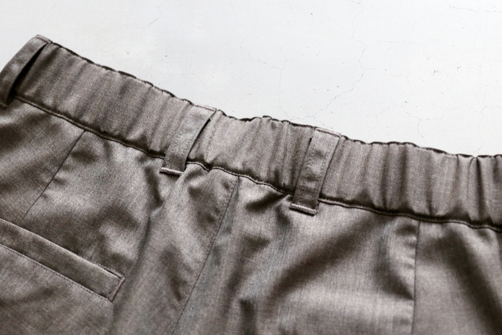 WOMEN'STOUJOURSʥȥ塼ˡ2 In-pleat Shorts - SUPER 120's TROPICAL WOOL CLOTH"