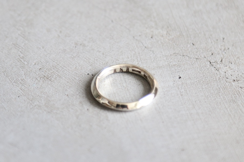 Indian Jewelry (ǥ 奨꡼) "Silver Ring SVRG TA PL -ERICKA NICOLAS BEGAY-"