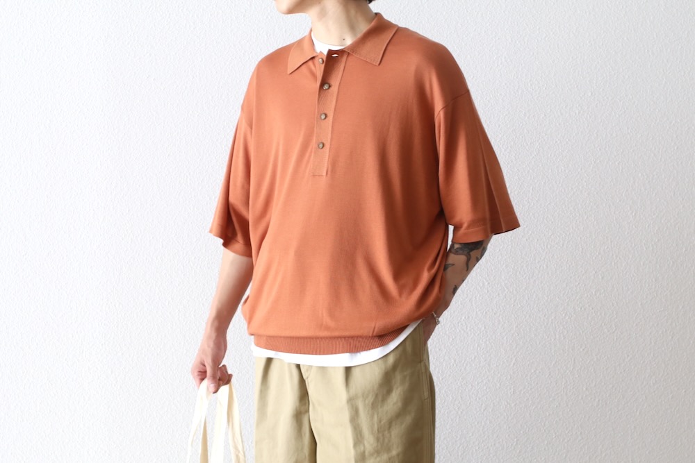crepuscule(����ץ����塼��) "S/S Polo"