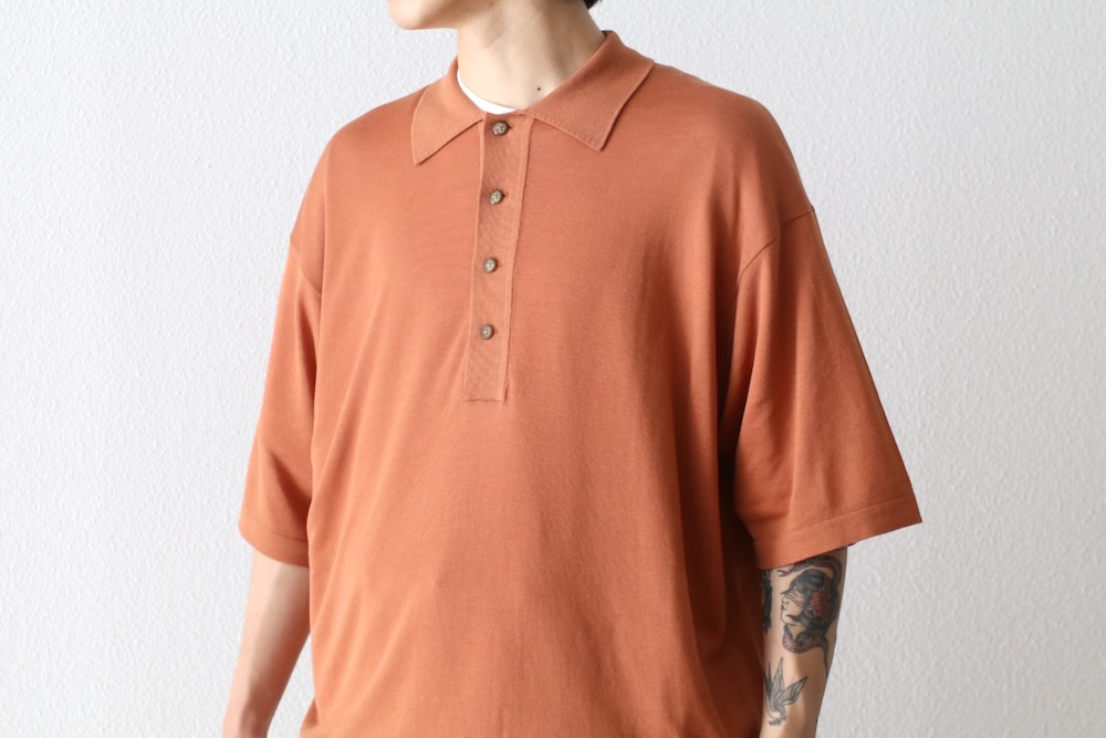 crepuscule(����ץ����塼��) "S/S Polo"