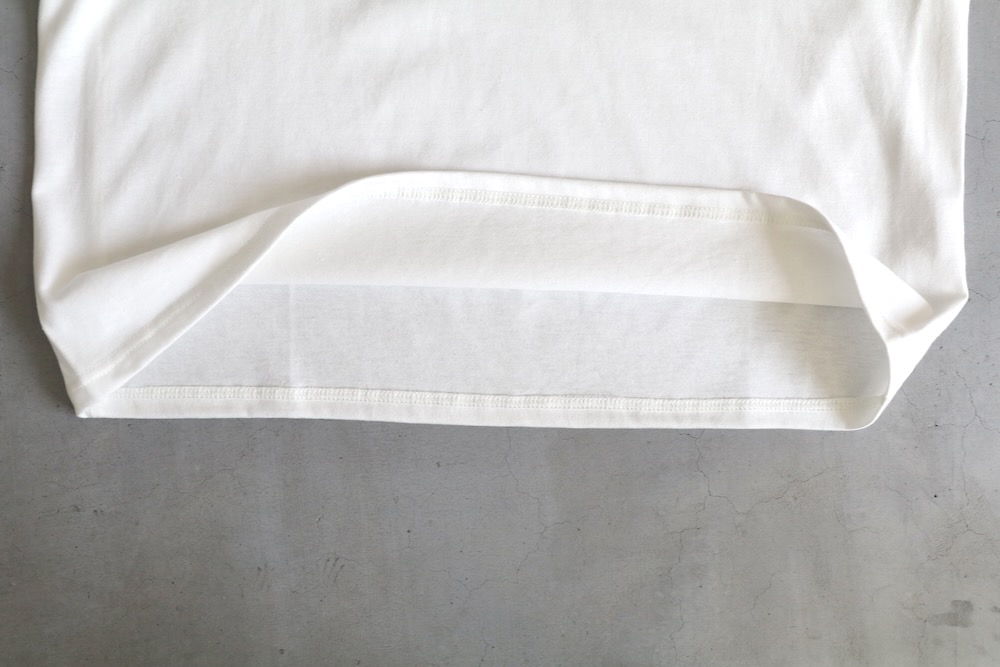 SEVEN BY SEVEN (֥Х֥) "WRAP AROUND DERRBY TEE - Suvin gold cotton -"